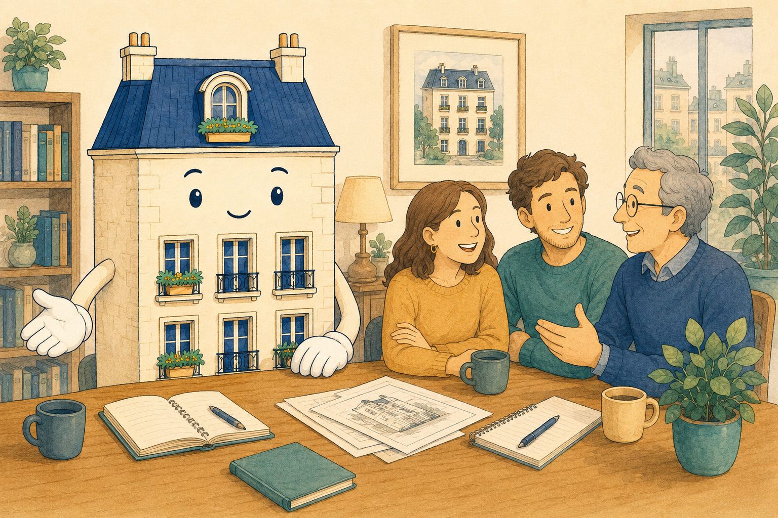 Illustration CoproClair chaleureuse autour du Mot de Brice.